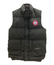 CANADA GOOSE（カナダグース）の古着「ダウンベスト」｜ブラック