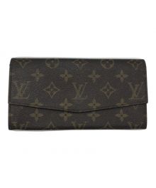 LOUIS VUITTON（ルイ ヴィトン）の古着「長財布」｜ブラウン