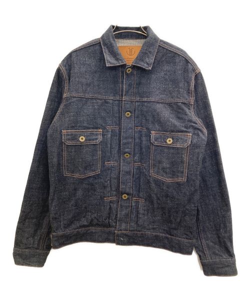 JAPAN BLUE JEANS（ジャパン ブル ージーンズ）JAPAN BLUE JEANS (ジャパン ブル ージーンズ) 2ndデニムジャケット インディゴ サイズ:42の古着・服飾アイテム