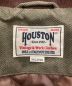 中古・古着 HOUSTON (ヒューストン) ソリッド ビエラ カバーオール SOLID VIYELLA COVERALL グリーン サイズ:XXL：8000円