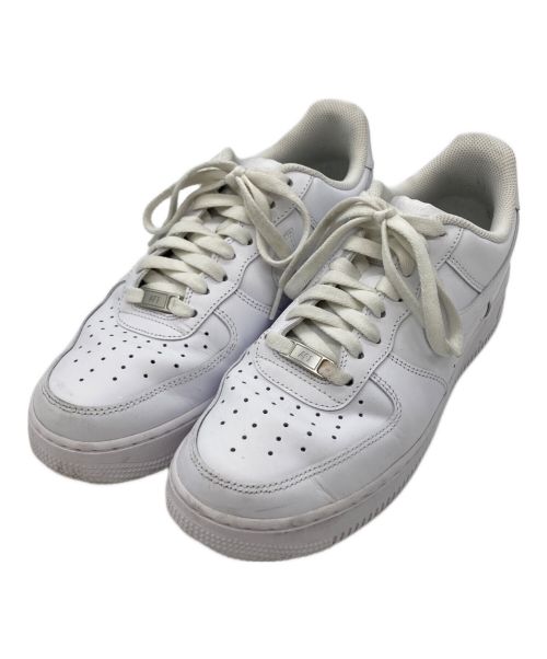 NIKE（ナイキ）NIKE (ナイキ) AIR FORCE1 LOW ローカットスニーカー ホワイト サイズ:27㎝の古着・服飾アイテム