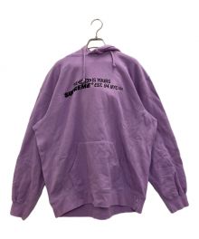 SUPREME（シュプリーム）の古着「World Is Yours Hooded Sweatshirt」｜パープル