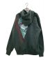 UNDERCOVER (アンダーカバー) VALENTINO (ヴァレンティノ) UFO V FACE PRINT HOODIE グリーン サイズ:2：18000円