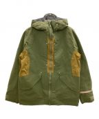 WHITE MOUNTAINEERINGホワイトマウンテ二アニング）の古着「SAITOS RAGLAN MOUNTAIN PARKA」｜グリーン