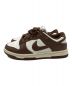 NIKE (ナイキ) W DUNK LOW SAIL/CACAO WOW-COCONUT MILK ローカットスニーカー ブラウン サイズ:22.5：6000円