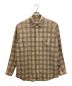 AURALEE（オーラリー）の古着「SUPER LIGHT WOOL CHECK SHIRTS」｜ブラウン