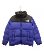 THE NORTH FACEザ ノース フェイス）の古着「ヌプシジャケット」｜パープル×ブラック