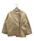 muller of yoshiokuboミュラーオブヨシオクボ）の古着「MATELASSE JACKET」｜ベージュ