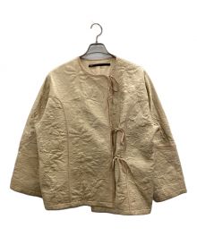 muller of yoshiokubo（ミュラーオブヨシオクボ）の古着「MATELASSE JACKET」｜ベージュ