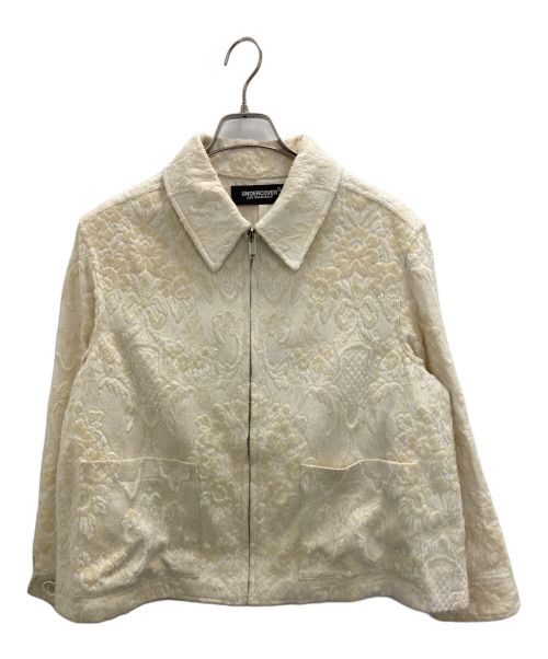 UNDERCOVER（アンダーカバー）UNDERCOVER (アンダーカバー) Floral Embroidered Jacket アイボリー サイズ:1の古着・服飾アイテム