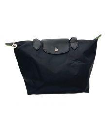 LONGCHAMP（ロンシャン）の古着「ル プリアージュ グリーン M」｜ブラック