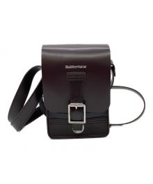 Dr.Martens（ドクターマーチン）の古着「Box Crossbody ボックス クロッシーボディ レザー サッチェル ショルダーバッグ」｜ブラウン