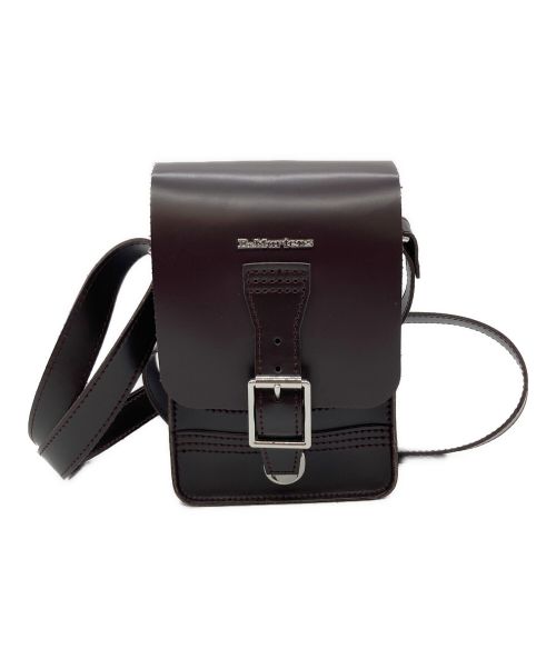 Dr.Martens（ドクターマーチン）Dr.Martens (ドクターマーチン) Box Crossbody ボックス クロッシーボディ レザー サッチェル ショルダーバッグ ブラウンの古着・服飾アイテム