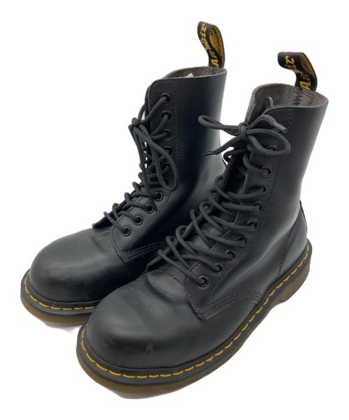 Dr.Martens（ドクターマーチン）Dr.Martens (ドクターマーチン) 10ホールブーツ ブラック サイズ:UK6の古着・服飾アイテム