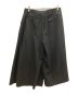 LAD MUSICIAN (ラッドミュージシャン) CROPPED FLARE WIDE PANTS ブラック サイズ:46：5000円