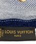 中古・古着 LOUIS VUITTON (ルイ ヴィトン) カレ ニューデニム ネイビー：10000円