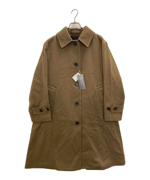 MARGARET HOWELL（マーガレットハウエル）MARGARET HOWELL (マーガレットハウエル) MILLED WOOL TWILL ウールコート カーキ 未使用品の古着・服飾アイテム