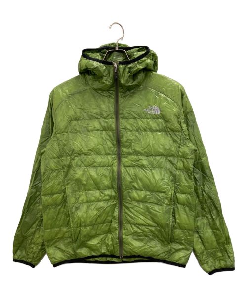 THE NORTH FACE（ザ ノース フェイス）THE NORTH FACE (ザ ノース フェイス) LIGHT HEAT HOODIE グリーン サイズ:Ⅿの古着・服飾アイテム