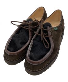 PARABOOT×STRASBURGO（パラブーツ×ストラスブルゴ）の古着「別注MICHAEL PONYデッキシューズ」｜ブラウン