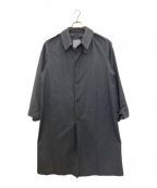 COMOLIコモリ）の古着「CAVALIER MELTON BALCOLLAR COAT バルカラーコート」｜ネイビー