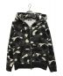 A BATHING APE（アベイシングエイプ）の古着「CITY CAMO SHARK FULL ZIP HOODIE」｜グレー