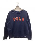 POLO RALPH LAURENポロ・ラルフローレン）の古着「ロゴスウェット」｜ネイビー