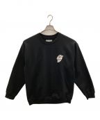 Tudor Surfboardsチューダーサーフボード）の古着「Graphic Sweat Pullover」｜ブラック