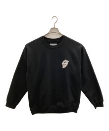 Tudor Surfboards（チューダーサーフボード）の古着「Graphic Sweat Pullover」｜ブラック