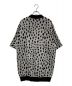 WACKO MARIA (ワコマリア) LEOPARD KNIT POLO SHIRT ホワイト×ブラック サイズ:L：18000円