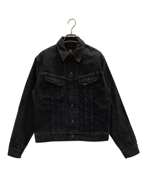 RRL（ダブルアールエル）RRL (ダブルアールエル) トラッカーデニムジャケット ブラック サイズ:Sの古着・服飾アイテム