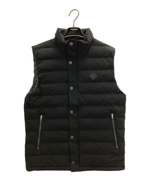 ZERO HALLIBURTON（ゼロハリバートン）ZERO HALLIBURTON (ゼロハリバートン) Knitted & Padded Hybrid Vest ブラック サイズ:Mの古着・服飾アイテム