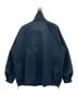 THE RERACS (ザ リラクス) HIGH NECK HARRINGTON JACKET ネイビー サイズ:FREE：22000円