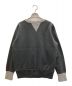 HINOYA (ヒノヤ) CREW NECK 2-TONE SWEAT SHIRT グレー サイズ:38：5000円