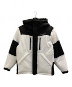 DC SHOE CO.USAディーシー シューコー ユーエスエー）の古着「DOWN GLACIER JACKET」｜ホワイト×ブラック