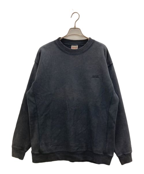 BEAMS T（ビームスティー）BEAMS T (ビームスティー) Pigment Dye Crewneck Sweat ネイビー サイズ:FREEの古着・服飾アイテム