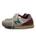 NEW BALANCE (ニューバランス) スニーカー レッド×グレー サイズ:27cm：6000円