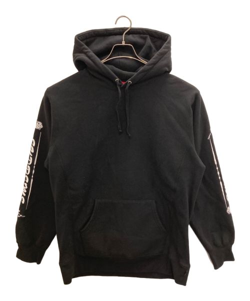 SUPREME（シュプリーム）Supreme (シュプリーム) ROSE HOODED SWEATSHIRT ブラック サイズ:XLの古着・服飾アイテム