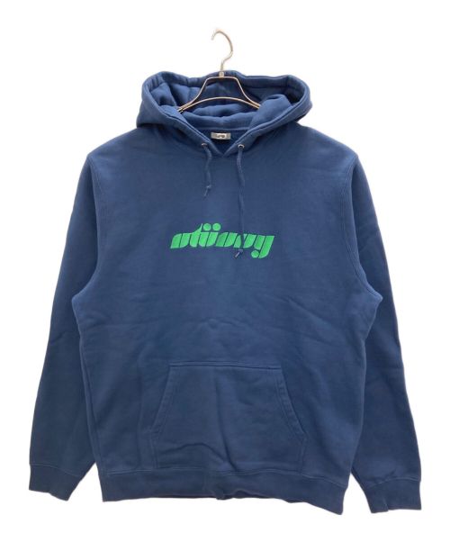 stussy（ステューシー）stussy (ステューシー) Applique Hoodie ブルー サイズ:XLの古着・服飾アイテム