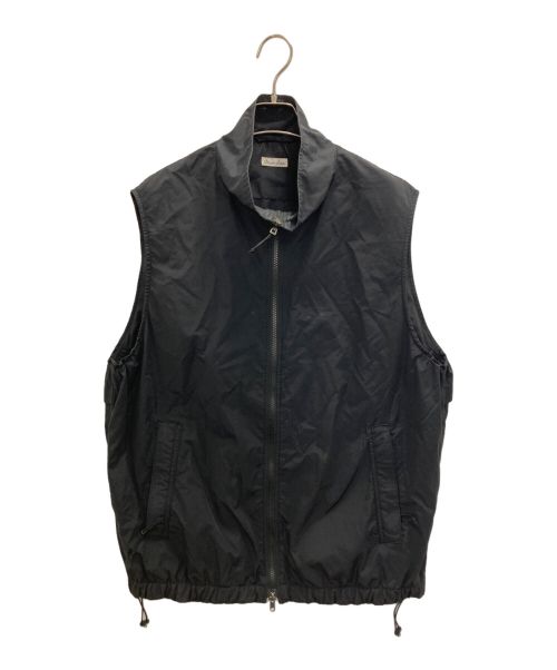 STEVEN ALAN（スティーブンアラン）STEVEN ALAN (スティーブンアラン) COTTON NYLON ZIP STAND VEST ブラック サイズ:Mの古着・服飾アイテム