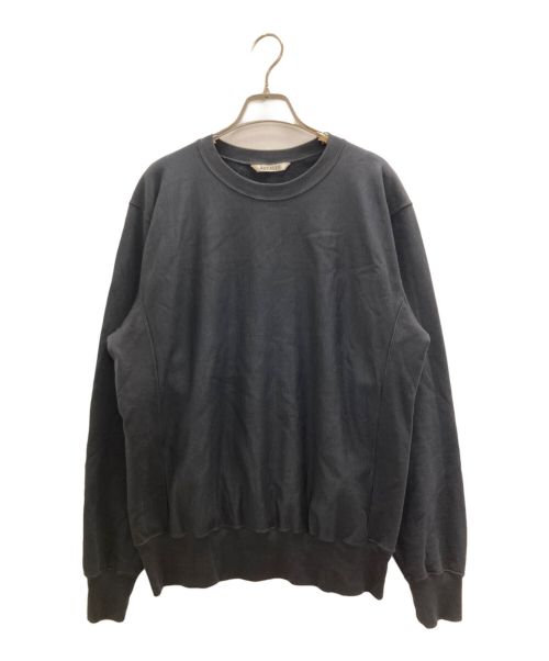 AURALEE（オーラリー）AURALEE (オーラリー) ELASTIC HIGH GAUGE SWEAT P/O ブラック サイズ:3の古着・服飾アイテム