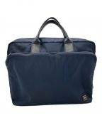 PORTERポーター）の古着「2WAY BRIEFCASE(S)」｜ネイビー