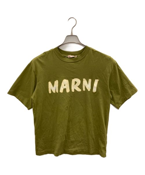 MARNI（マルニ）MARNI (マルニ) 半袖カットソー グリーン サイズ:36の古着・服飾アイテム