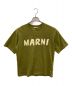 MARNI（マルニ）の古着「半袖カットソー」｜グリーン