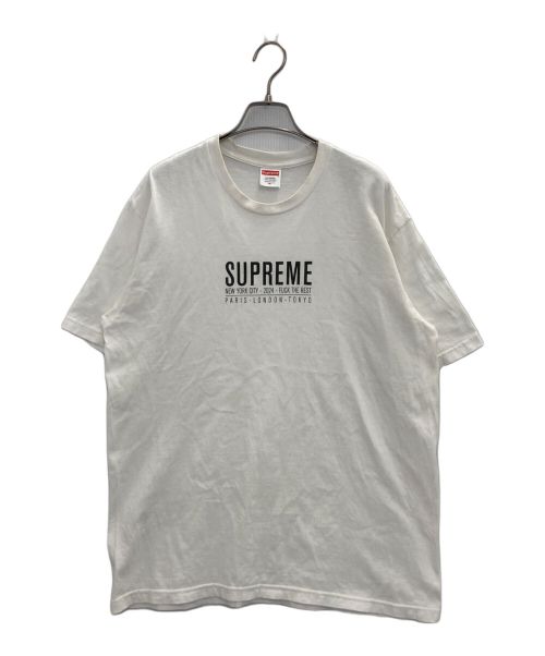 SUPREME（シュプリーム）Supreme (シュプリーム) Paris Tee ホワイト サイズ:Sの古着・服飾アイテム