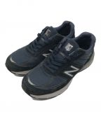 NEW BALANCEニューバランス）の古着「ローカットスニーカー」｜ネイビー