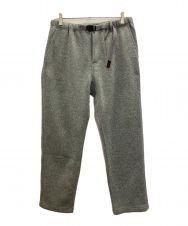 GRAMICCI (グラミチ) BONDING KNIT FLEECE EASY PANT  ボンディングニットフリースイージーパンツ グレー サイズ:Ｍ