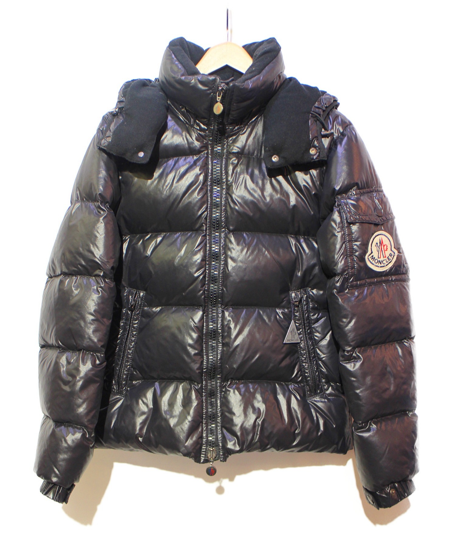 中古 古着通販 Moncler モンクレール ダウンジャケット ブラック サイズ 0 44342 60 68950 Himalaya アニメタグ無し ルーマニア製 ブランド 古着通販 トレファク公式 Trefac Fashion