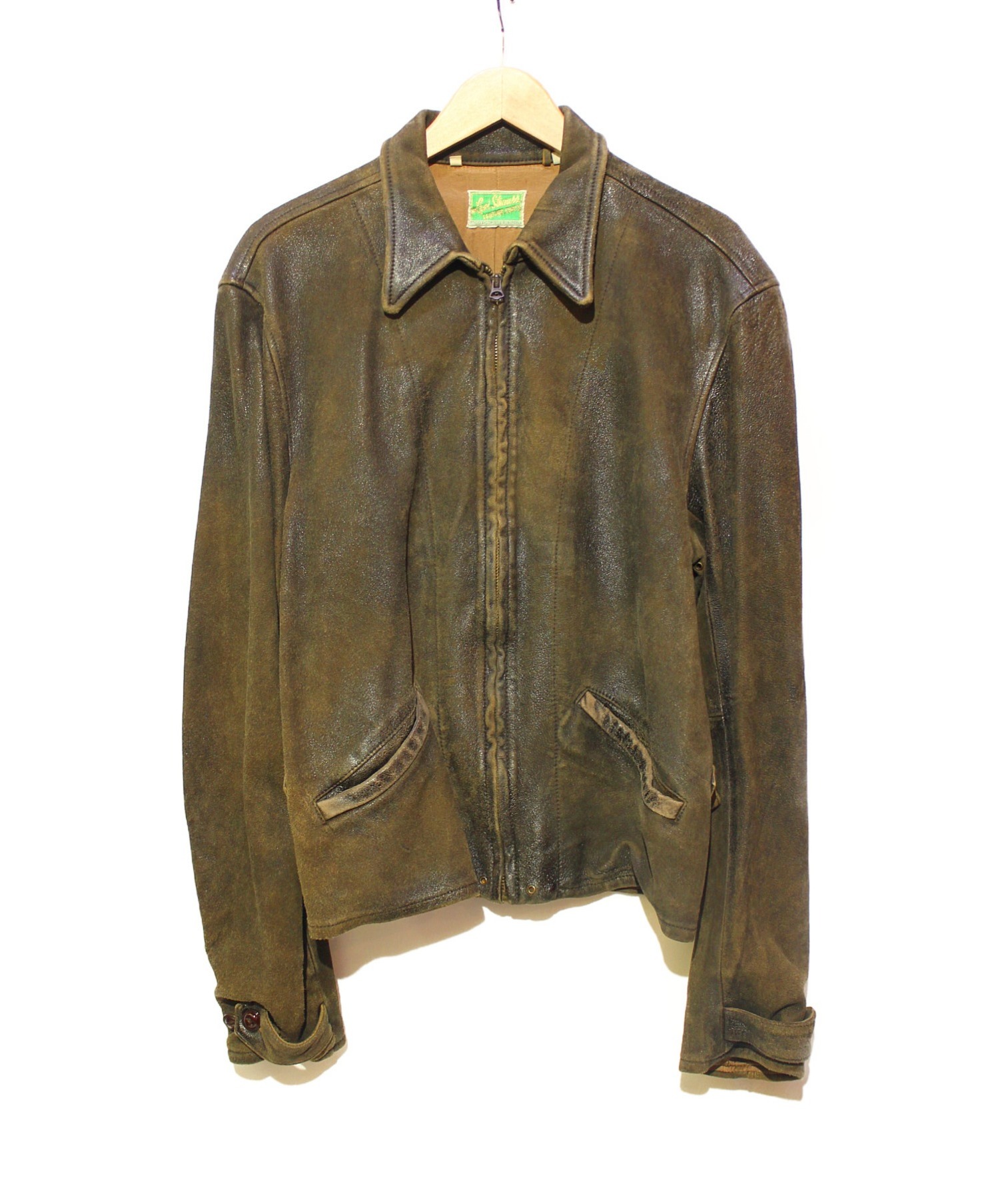 levi's vintage clothing leather jacket