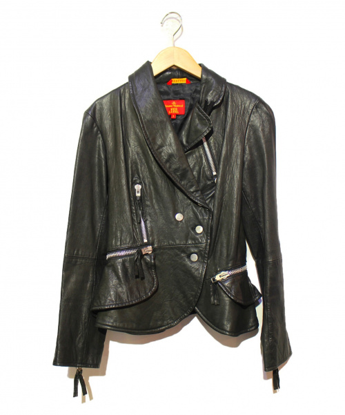 商品一覧Vivienne Westwood/ヴィヴィアン 変形ライダースジャケット ジャケット・アウター