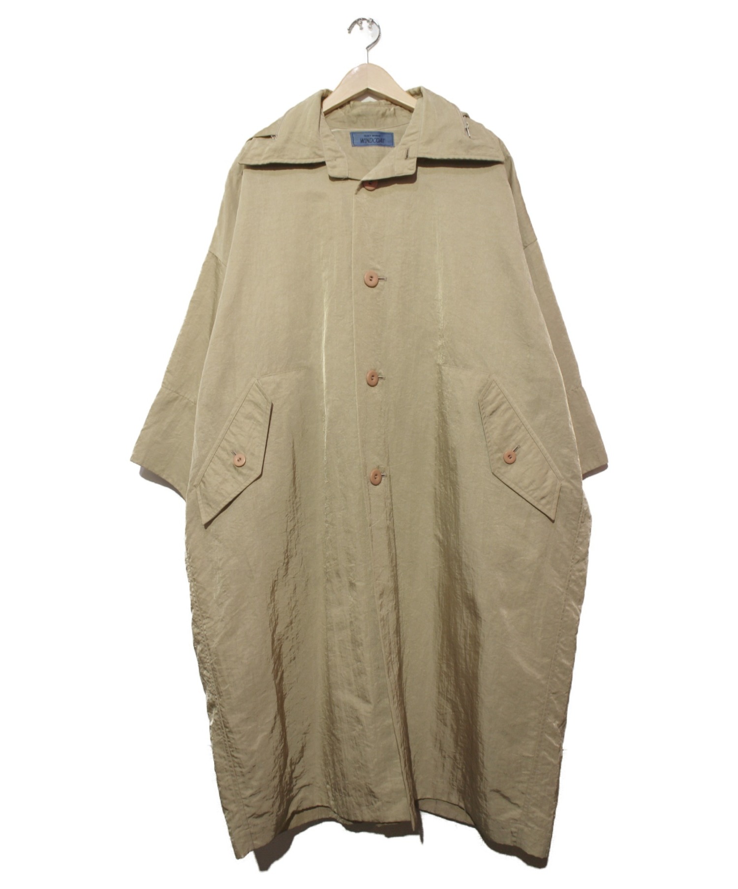 ISSEY MIYAKE (イッセイミヤケ) 80sウィンドコート ベージュ サイズ:表記なし 80年代タグ WINDCOAT TG61130